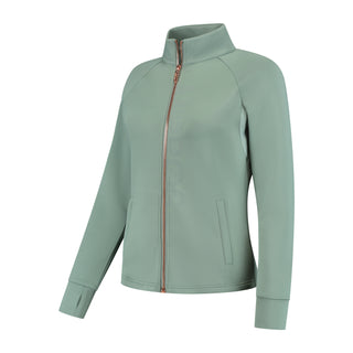 Softshell Logo Training Jacket Green - Lavender Fields