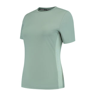 Short Sleeve Training Top Green - Lavender Fields