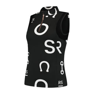 Sleeveless Training Top Anthracite - Jet Set Logo